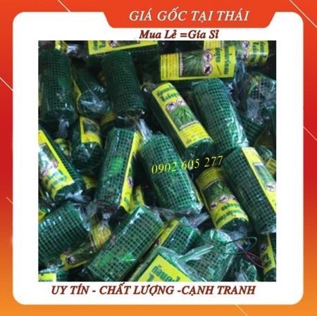 12 Túi treo đuổi muỗi Thái Lan Túi treo đuổi muỗi & côn trùng Thái Lan 100gram Túi treo thảo dược đuổi muỗi