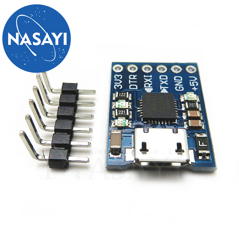 Micro 麦克接口 cp2102模块 usb 转ttl usb转串口 uart stc下载器