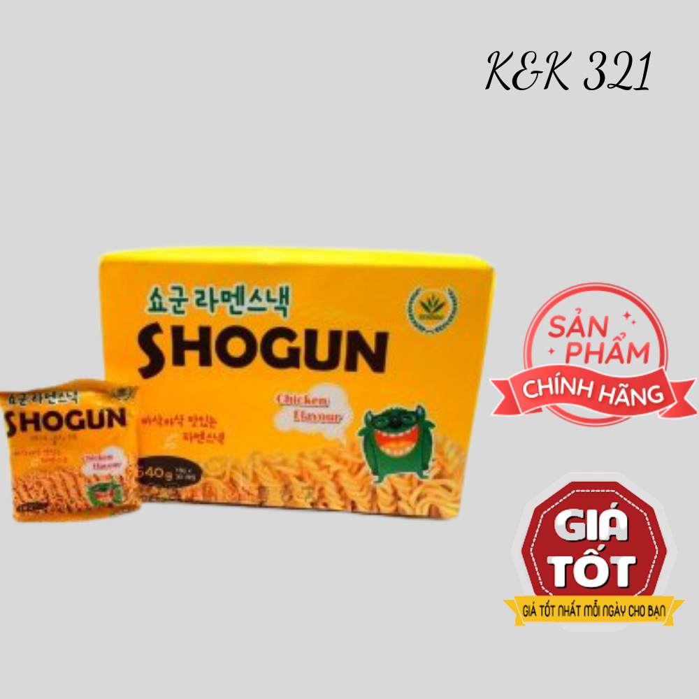 Hộp 30 gói snack mì ăn liền kaaro vị tương siêu ngon / mì trẻ em/ hàng nk indonesia