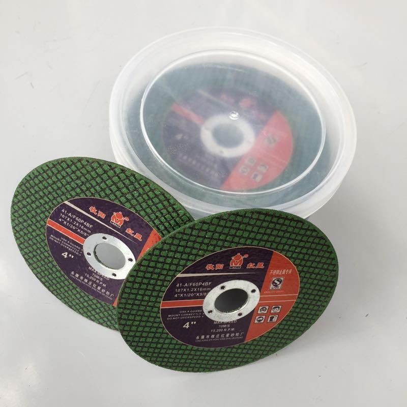 Đá cắt sắt, inox phi 100 hộp 50 viên - Công dụng: Cắt inox, cắt sắt và một số vật liệu khác