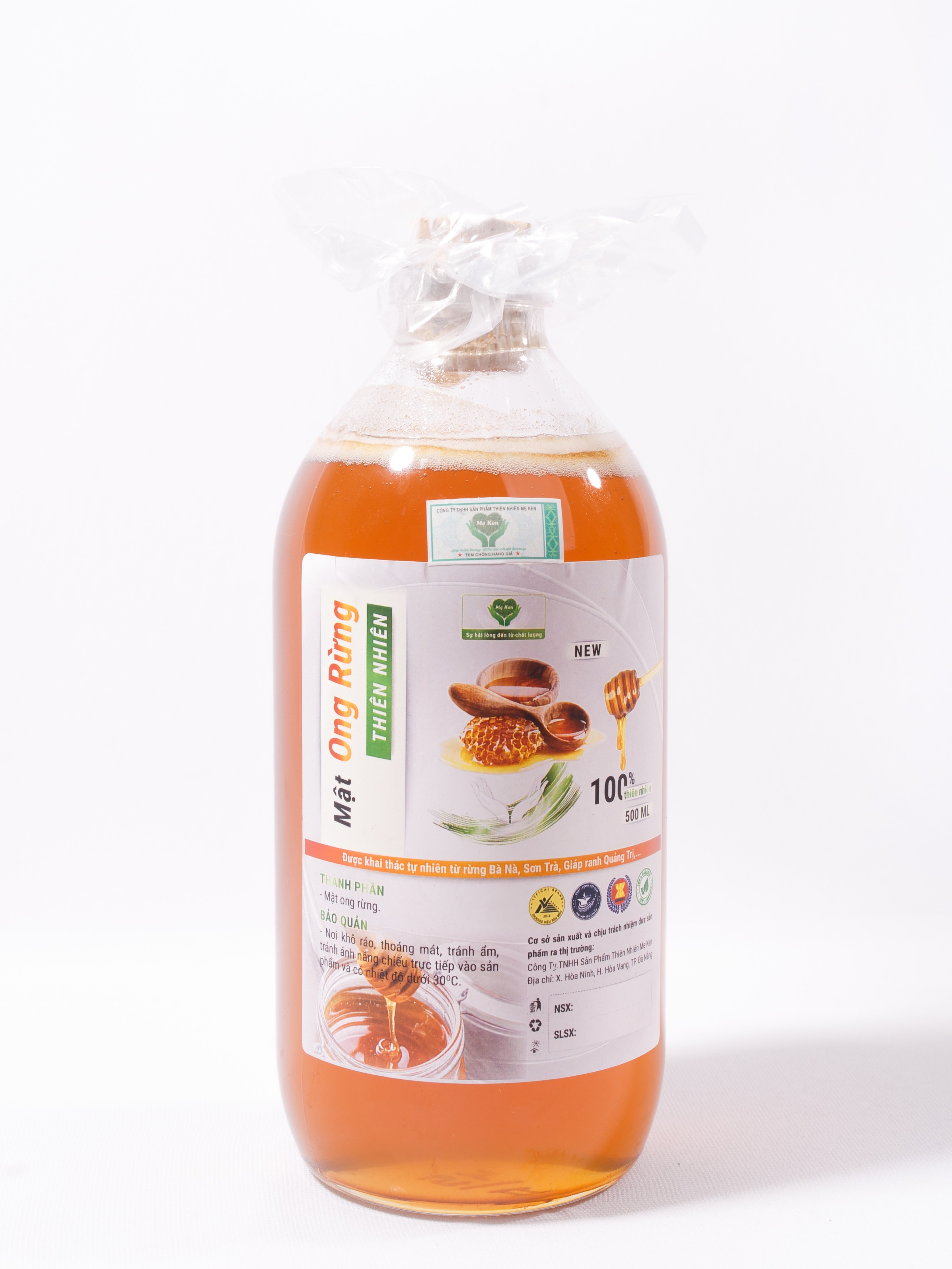 MẬT ONG RỪNG NGUYÊN CHẤT MẸ KEN- 1 LÍT