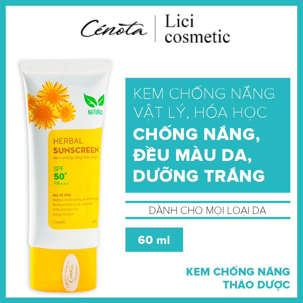 Kem chống nắng thảo dược kem chống nắng Herbal Sunscreen