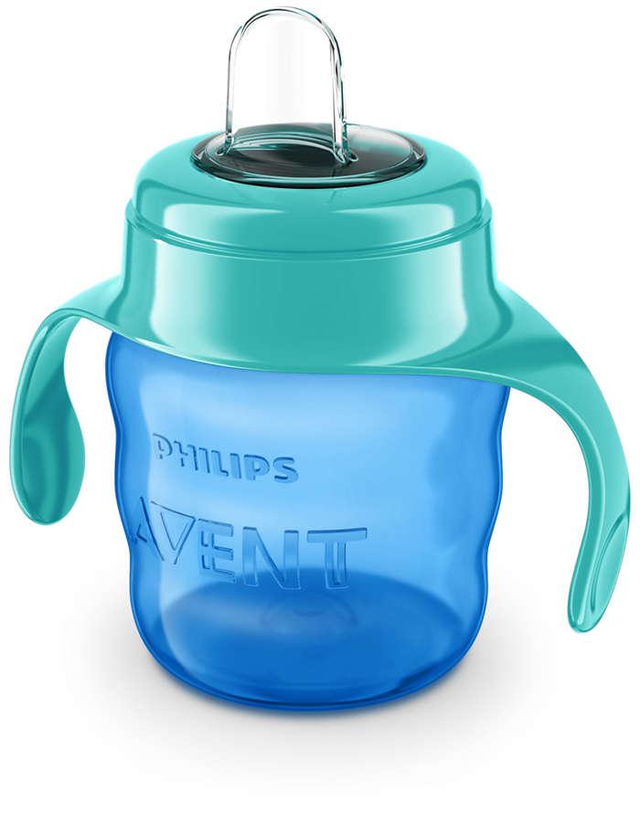 Bình tập uống Philips AVENT vòi mềm cho bé từ 6 tháng