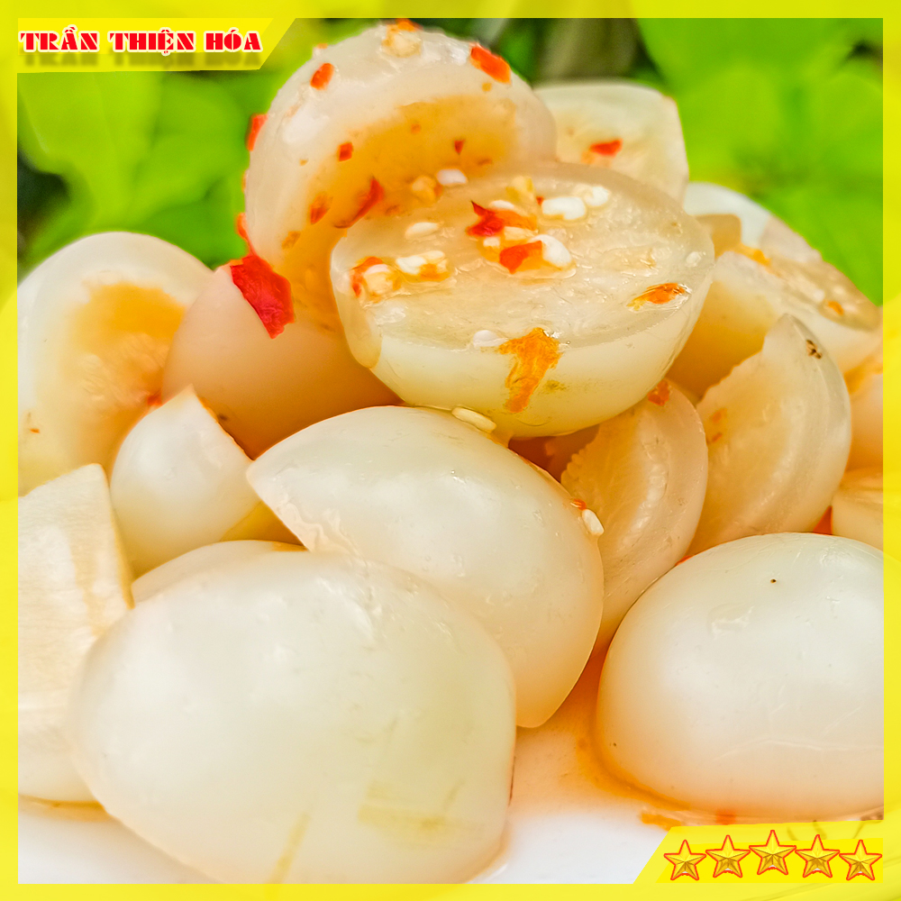 Hủ cà pháo ngâm chua ngọt giòn rụm sản phẩm nhà làm nổi tiếng của ông bà 5 châu đốc