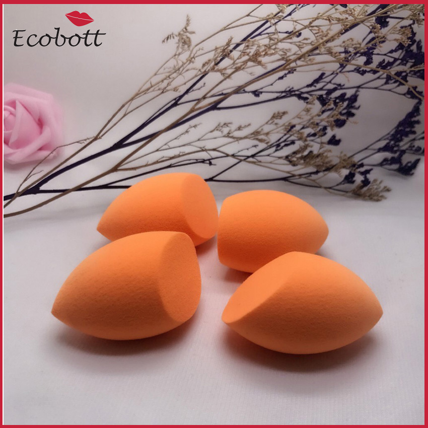 Mút trang điểm hình giọt nước có nắp đậy giữ vệ sinh sạch, mềm mịn dùng tán kem nền giá siêu tốt-Ecobott