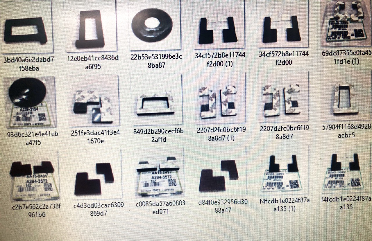 Bộ mút Ricoh dán hộp từ, cụm trống, cụm mực, cụm beo