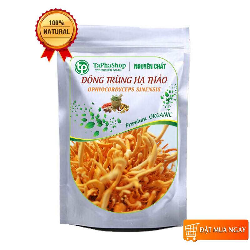 Đông trùng hạ thảo khô 500g, Trà đông trùng hạ thảo khô - tấn phát
