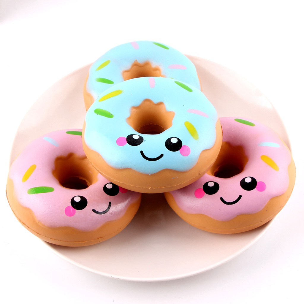 Đồ chơi Squishy bánh kem donut donus tròn đại khổng lồ sáng tạo