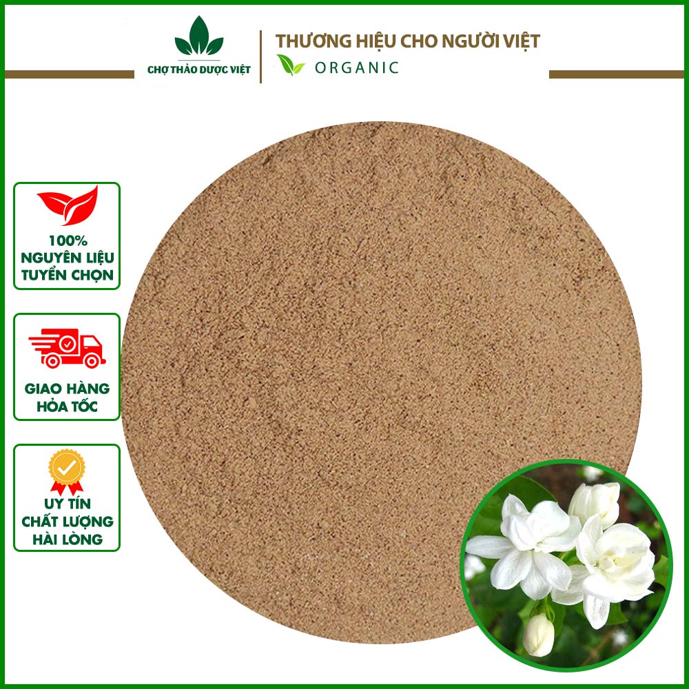 Bột hoa nhài nguyên chất 100g - Chợ Thảo Dược Việt