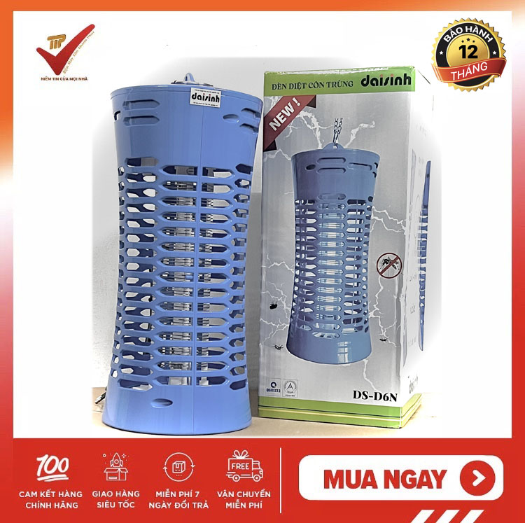 Đèn bắt muỗi cao cấp đại sinh ds-d6n