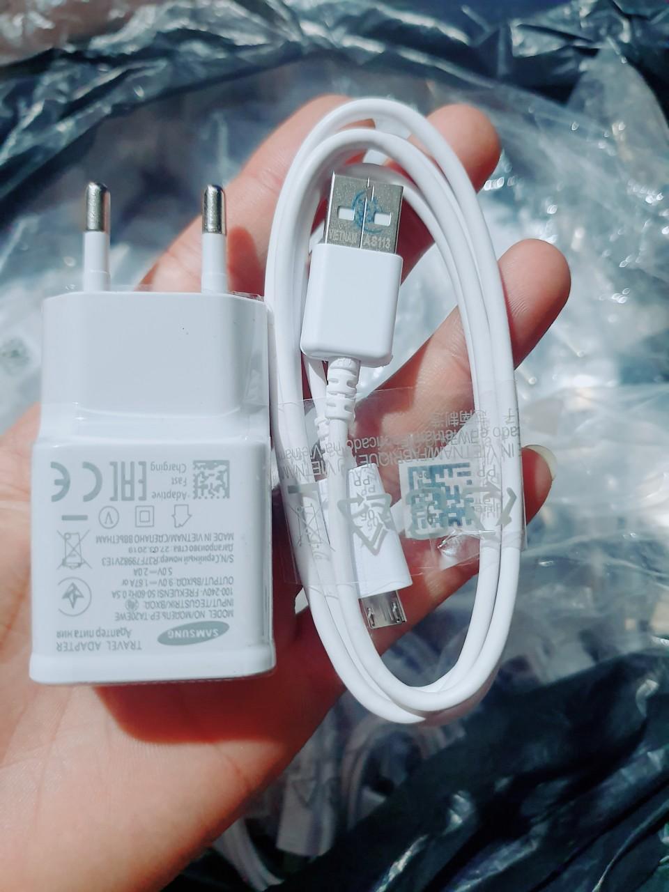 Bộ cáp sạc samsung- củ+ cáp 2a