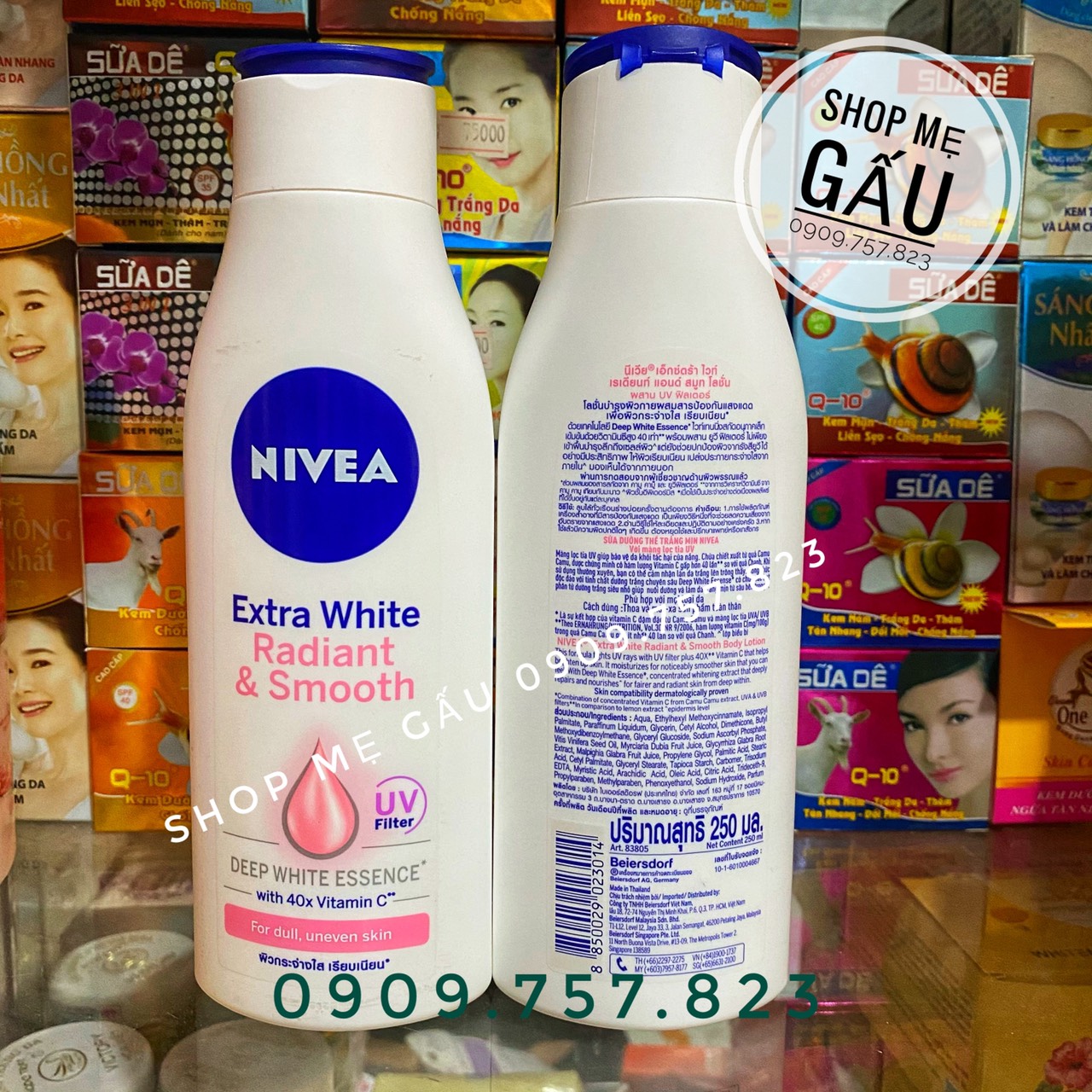 Sữa dưỡng thể nivea 200ml