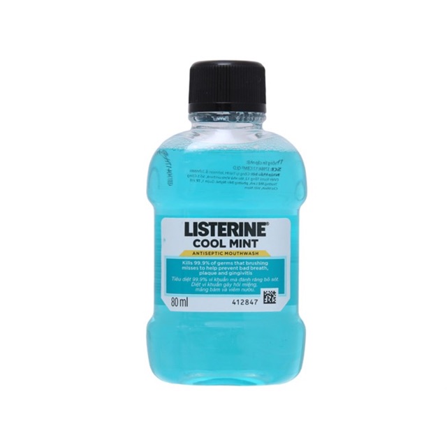 Nước súc miệng Listerine 80ml thái lan