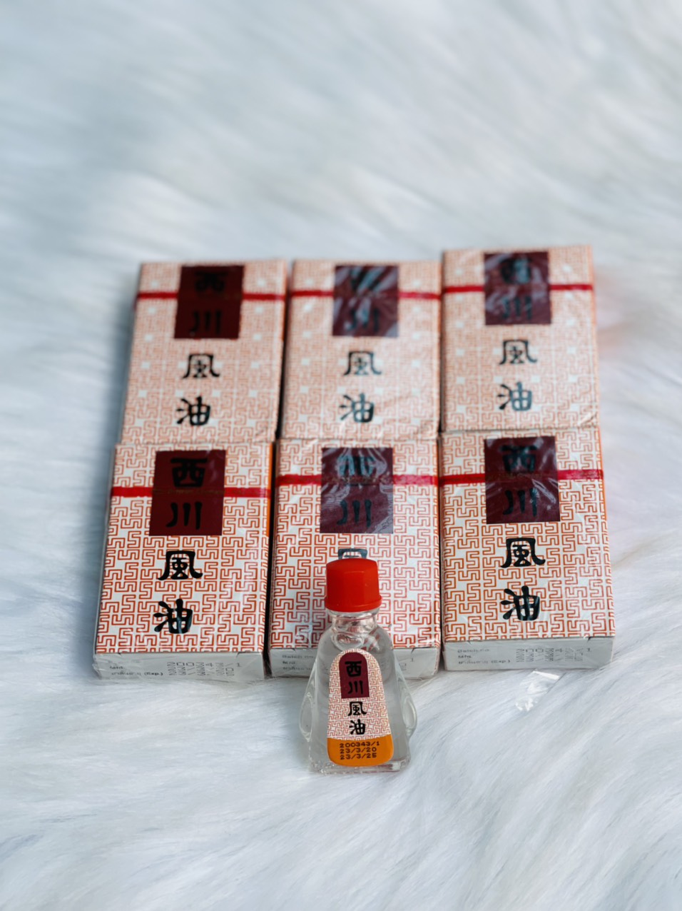 Dầu gió Trắng Siang Pure Oil Thái Lan chính hiệu 3cc chai nhỏ