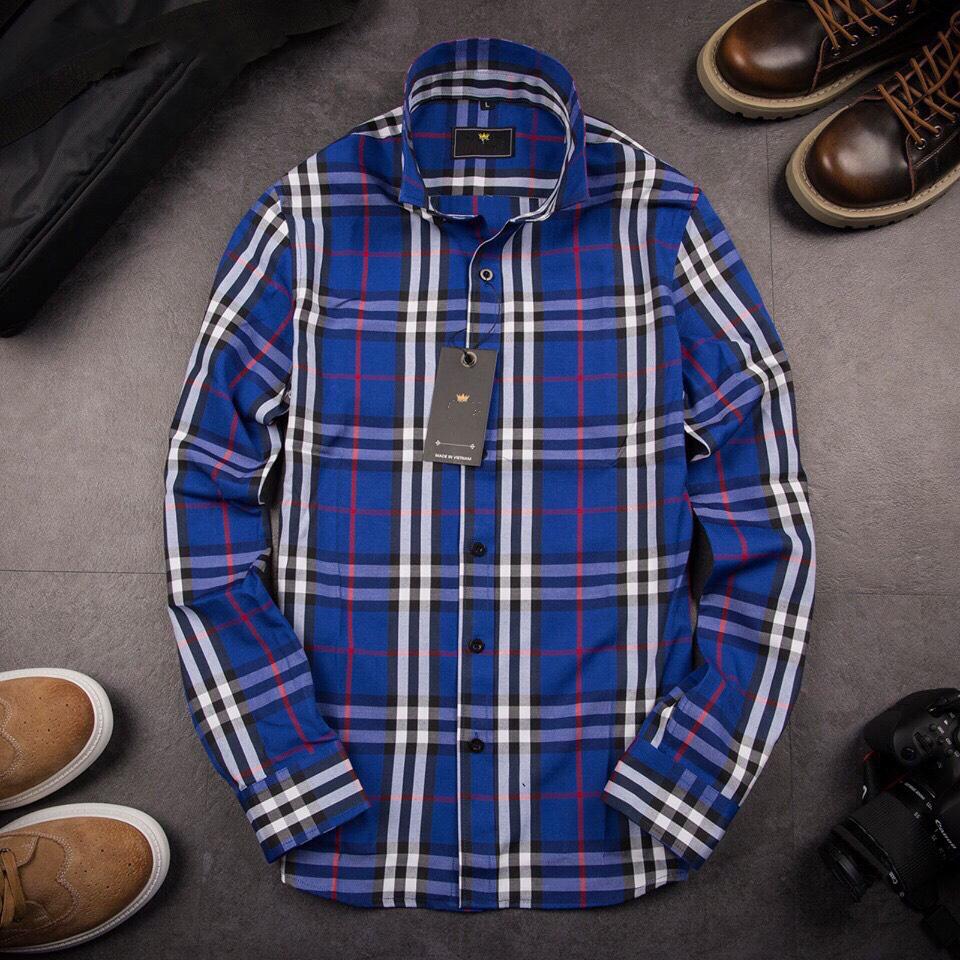 Áo sơ mi nam Vải Kẻ Cao cấp(Hàng Mới)