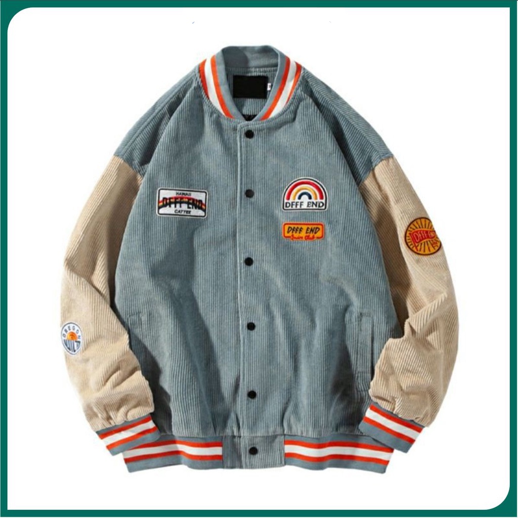 Áo khoác bomber nam nữ dù áo khoác nam nữ unisex Deepend Mophus MB009