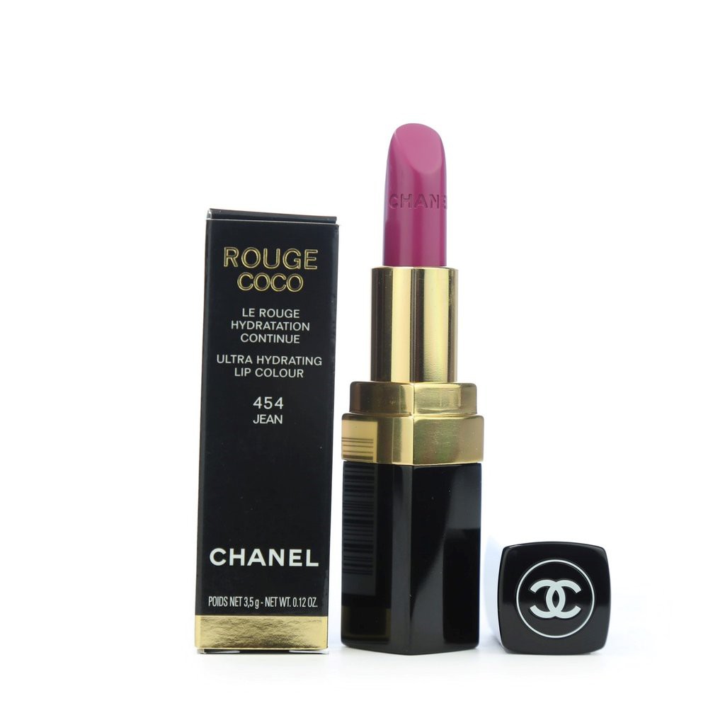 Son Rouge CoCo Chanel 454 Jean màu tím cánh sen sản phẩm có nguồn gốc xuất xứ rõ ràng dễ dàng sử dụng đảm bảo chất lượng