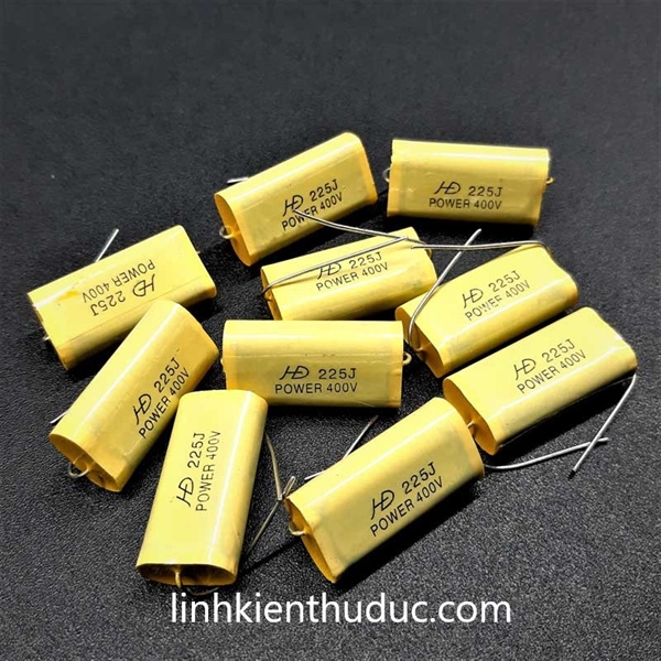 Tụ cản treble hd 2.2uf 400v chính hãng