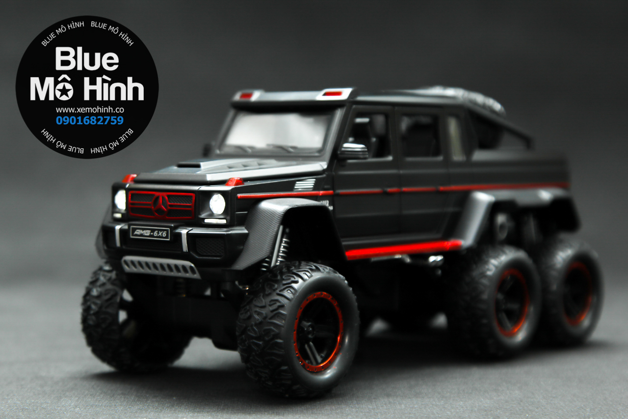 Blue mô hình | mô hình xe mercedes g63 amg pickup offroad 1:24