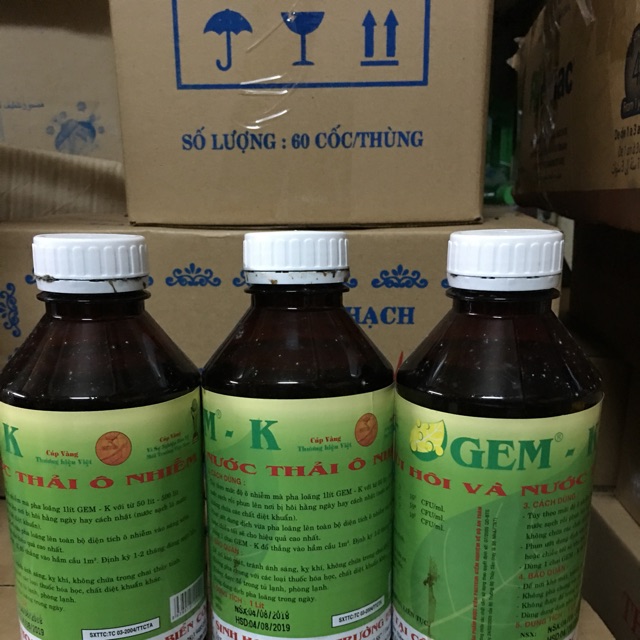 Xử lý mùi gem k 1l giá tận gốc