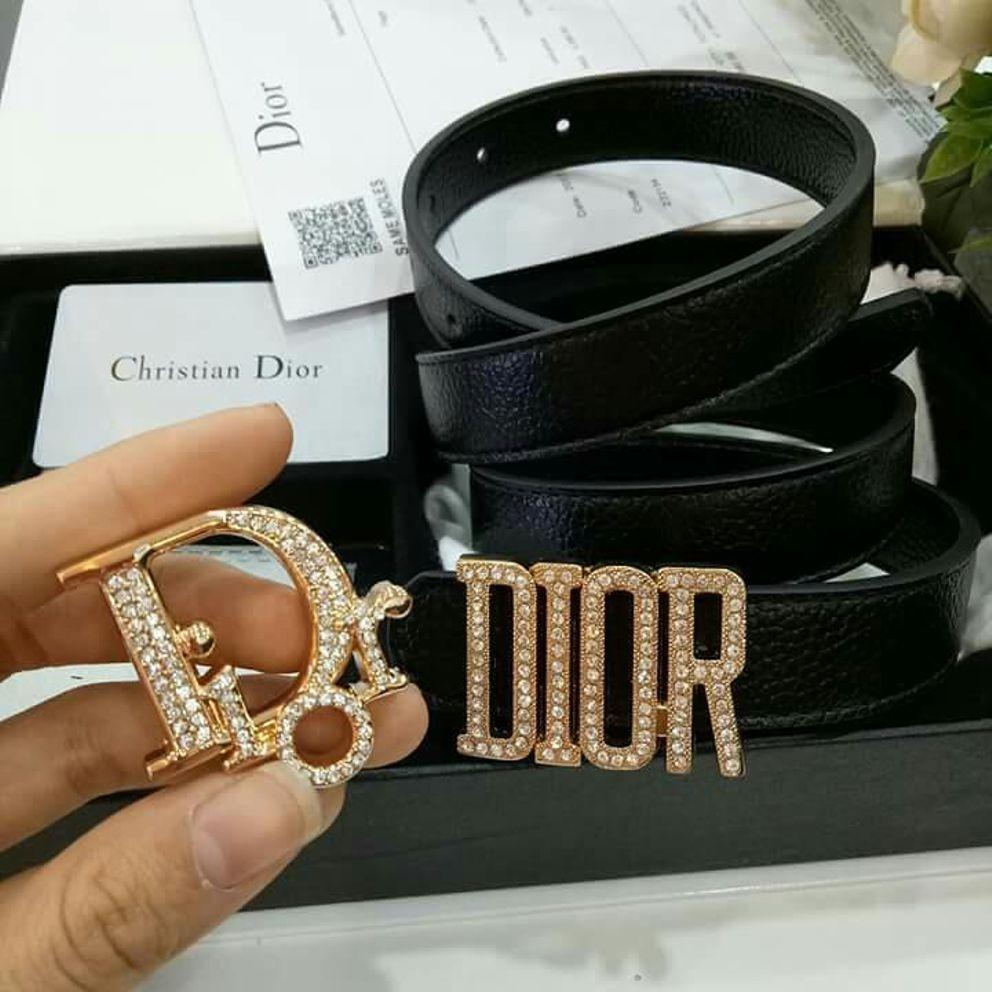 (SALE Khủng ) Thắt lưng dây nịt - nữ - da cao cấp mặt JADIO Cực cá tính cho quý cô