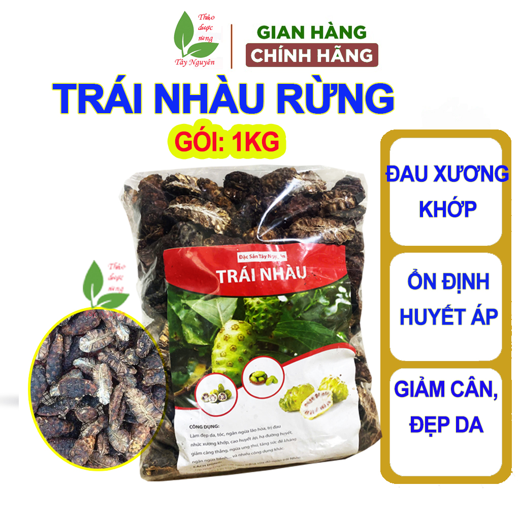 Trái nhàu khô , quả nhàu rừng sấy khô, sạch sẽ tốt xương khớp, rối loạn tiêu hóa