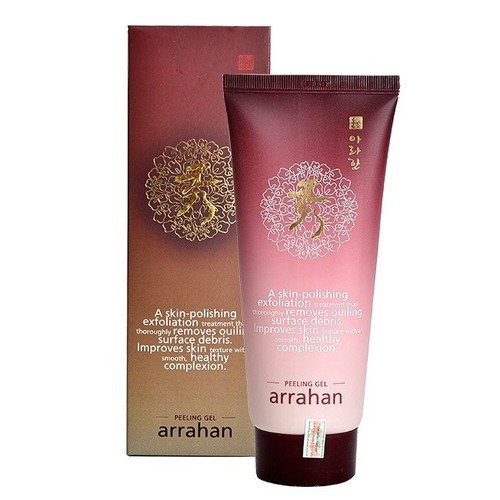 Combo 2 tuýp tẩy da chết mặt thảo dược hàn quốc arrahan 130ml