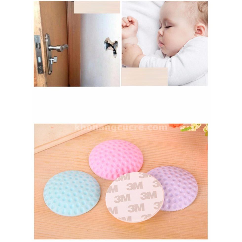 Bộ 4 Miếng Đệm Giảm Chấn Cửa Ra Vào Chống Va Đập Bằng Cao Su SOLANO HGOC Giảm Ồn Cho Giấc Ngủ Của Bé