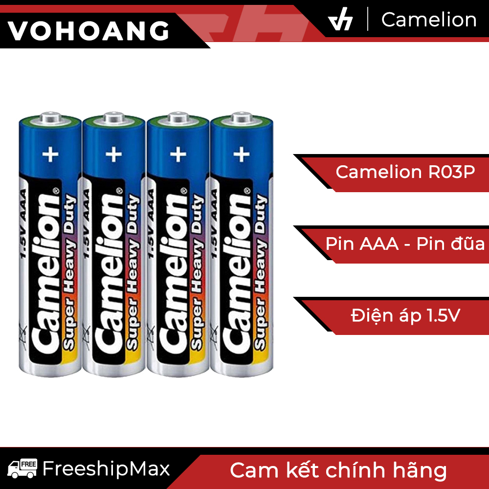 4 pin aaa camelion r03p
