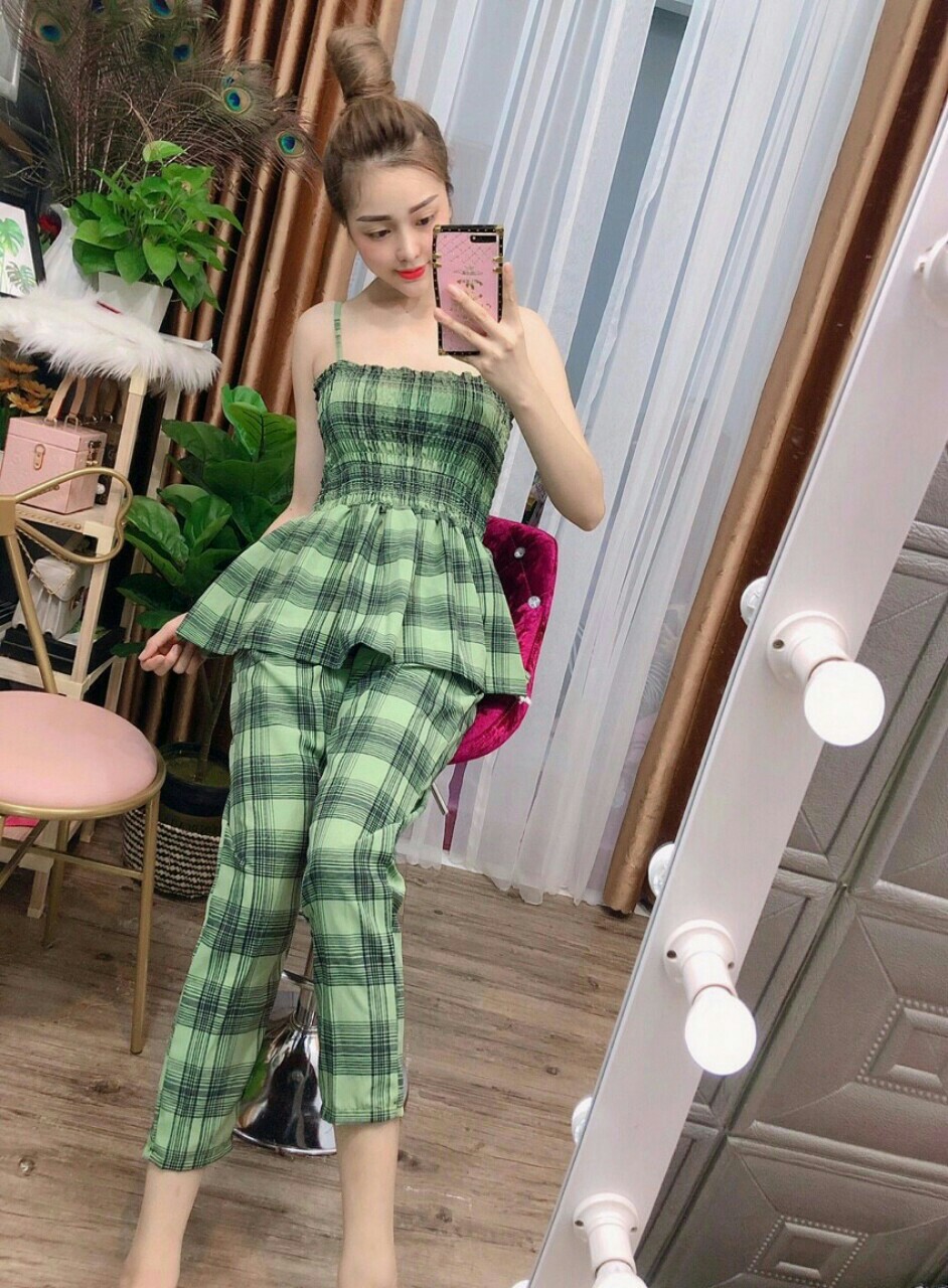 Sét bộ hai dây lụa