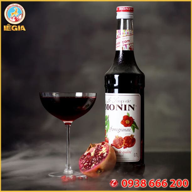 Siro monin phúc bồn tử 700ml - monin raspberry syrup