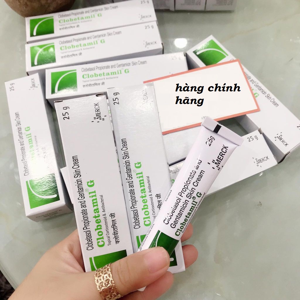 Tuýp kem clobetamil g ( nám, mụn, trắng da)