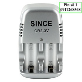 Máy sạc 2 viên dùng cho pin sạc 3V CR2