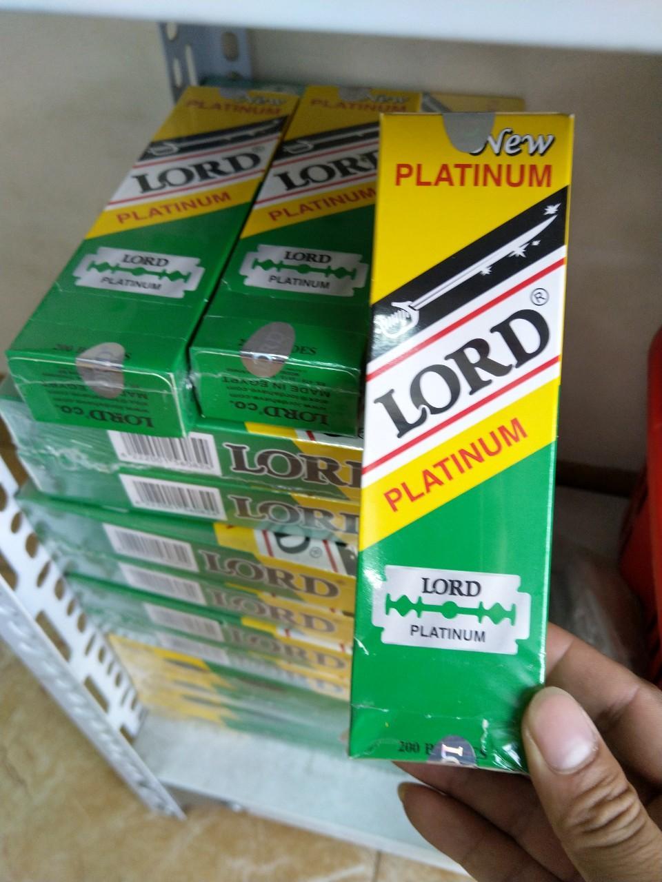 Hộp 100 cái dao lam, lưỡi lam LORD