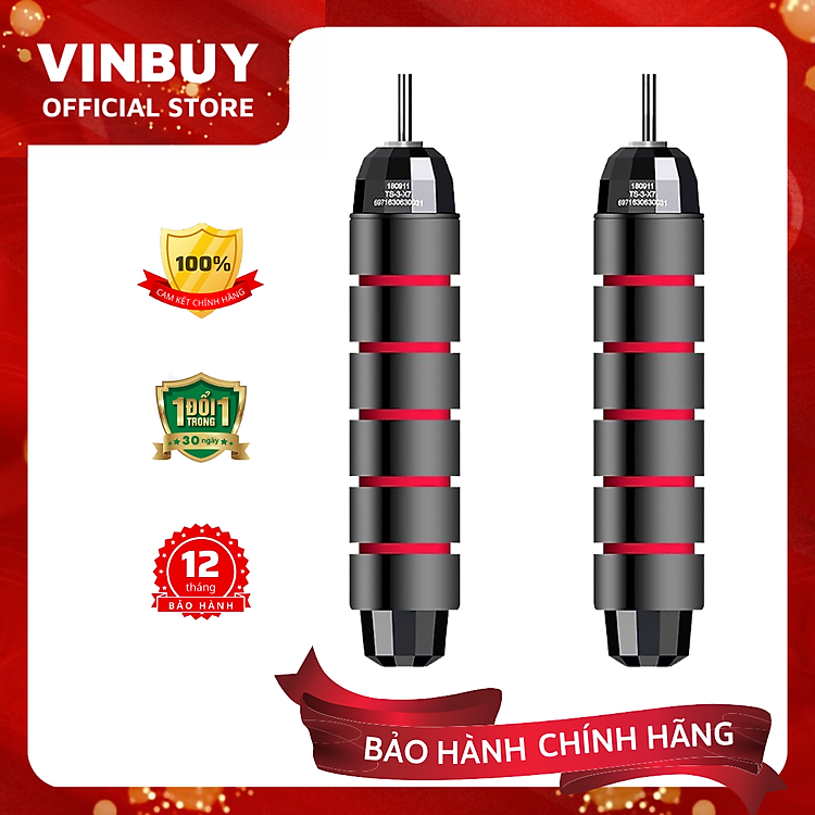  Dây nhảy tập thể dục Vinbuy tại nhà lõi thép độ bền cao tay cầm chống trượt 2.7m nhiều màu tập cardio boxing tập gym - Hàng chính hãng 