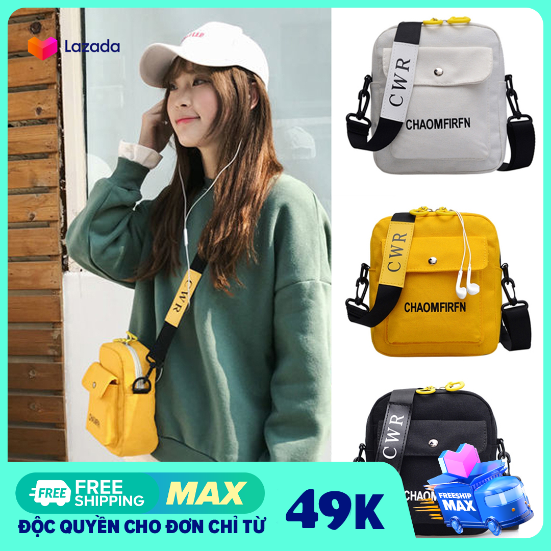 Túi đeo chéo unisex chaomfirfn - túi nữ xinh - túi đeo chéo - qc shopp