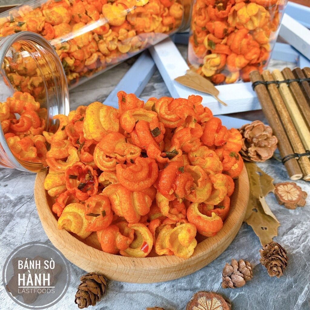 Bánh sò bò lá chanh.