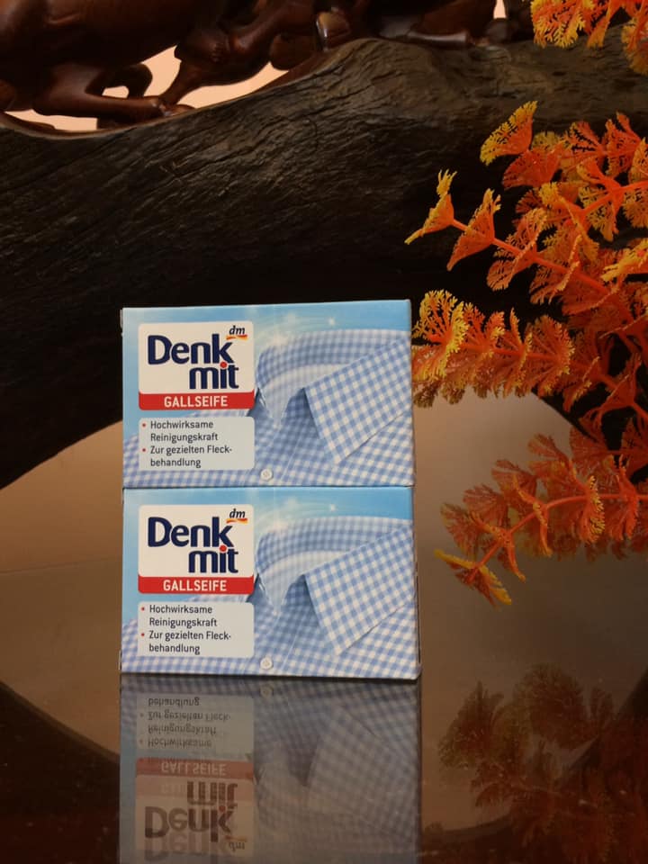 [SIÊU SALE ]Xà bông giặt trắng cổ áo  sơ mi Denkmit 100g Hàng nội địa Đưc . Vabi hàng xách tay Đức XCD9.{đánh bay vết ố bẩn cứng đầu nhất }. loại được  các vết mà máy giặt  không làm sạch