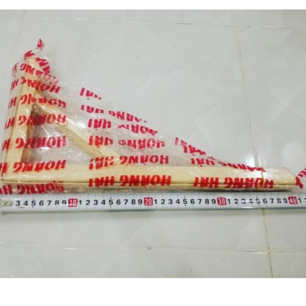Cặp 2 cái] Giá đỡ bắt kệ - Ke góc vuông chữ L Hoàng Hải. 40cm