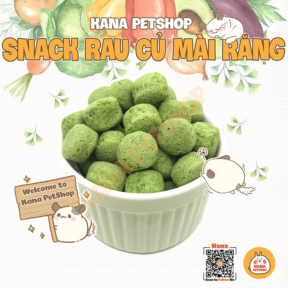 Bánh Mài Răng Rau Củ 🐹FREESHIP🐹 Snack Rau Củ Thức Ăn Vặt Cho Hamster , Sóc Bay Úc , Sóc , Thỏ , Bọ