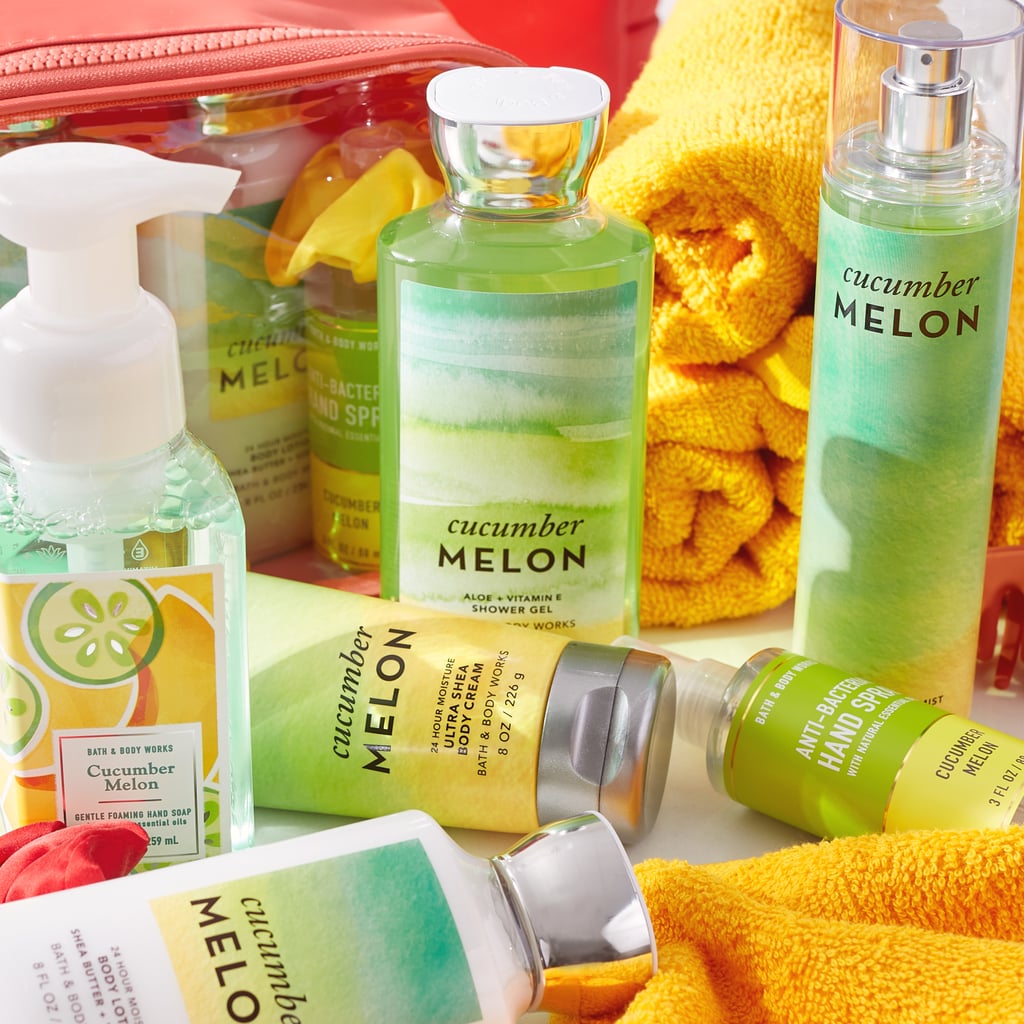 Gel tắm, dưỡng thể và xịt thơm toàn thân hương nước hoa bbw cucumber melon