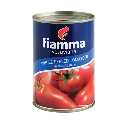 Cà chua nguyên trái lột vỏ Fiamma 400g