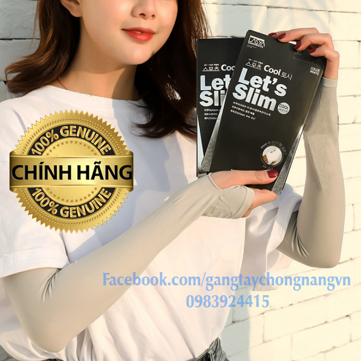 Găng tay chống nắng Let's Slim Hàn Quốc Chính Hãng