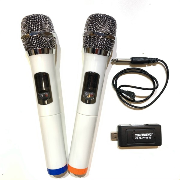 Micro không dây đa năng temeisheng w-58 chuyên dùng cho loa kéo ampli mic hút ít hú hát karaoke cực nhẹ.