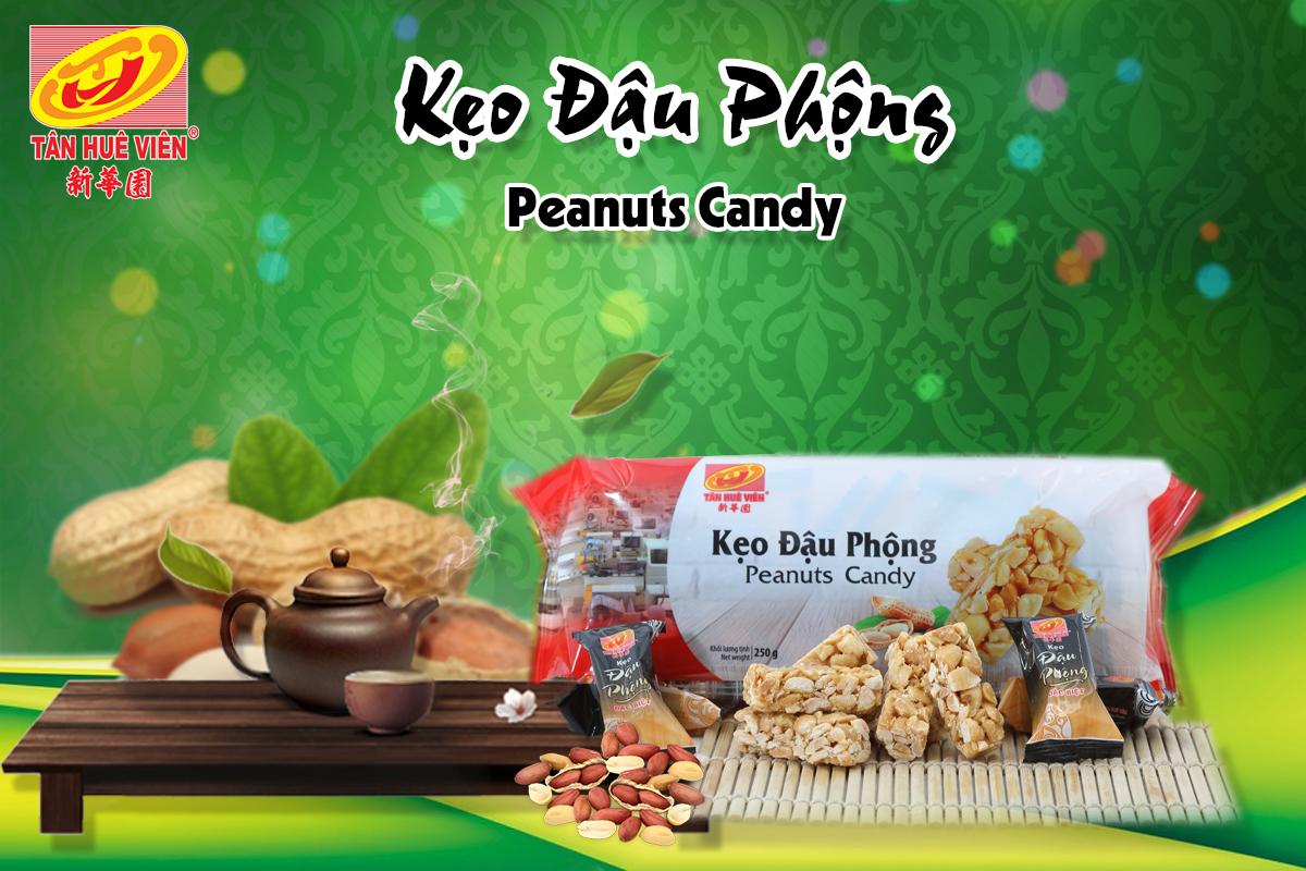 KẸO ĐẬU PHỘNG ĐẶC BIỆT TÂN HUÊ VIÊN - BỊCH 400g