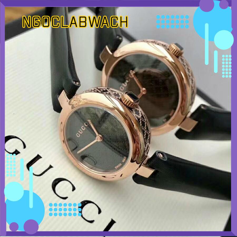 Đồng Hồ Nữ Gucci - Đẳng Cấp - Chống Nước Chống Xước Size 27 và 32mm NGOCLABWACH40