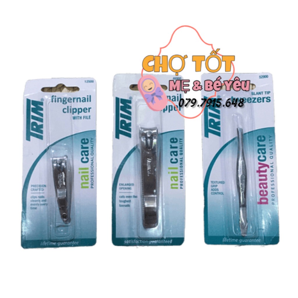Bấm móng tay người lớn,em bé trim, nhíp nhổ trim