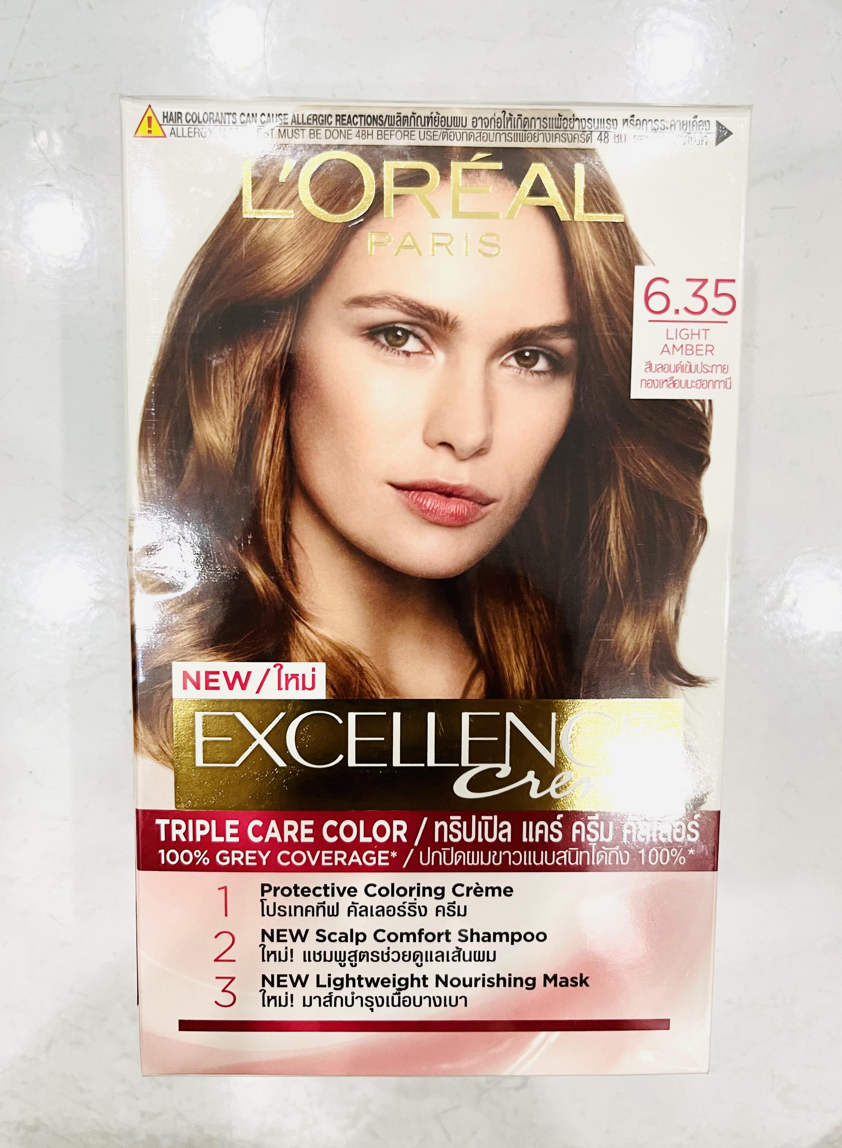 Kem nhuộm L'oreal dưỡng tóc phủ bạc Excellence Creme - Có Chọn màu