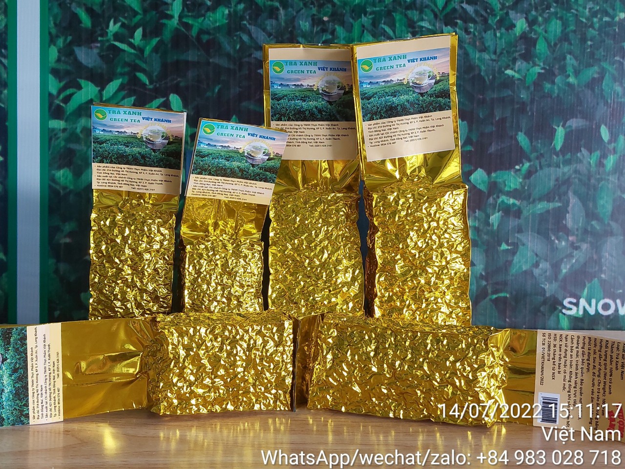 Trà xanh Việt Khánh