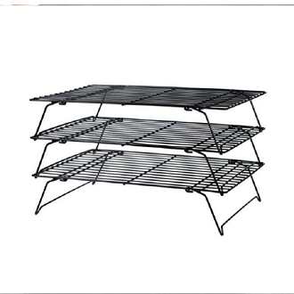 Rack hong bánh 3 tầng màu đen